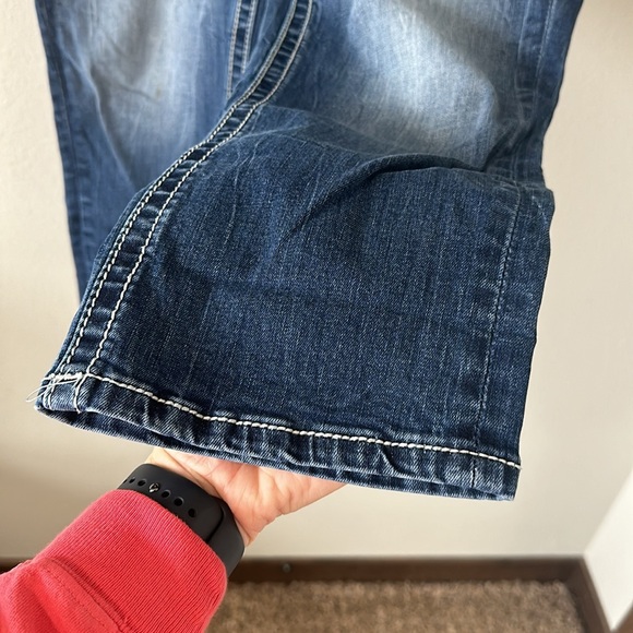 Miss Me Mid-Rise Easy Crop Capri Jeans Women's Size 29 Bling - Picture 6 of 16